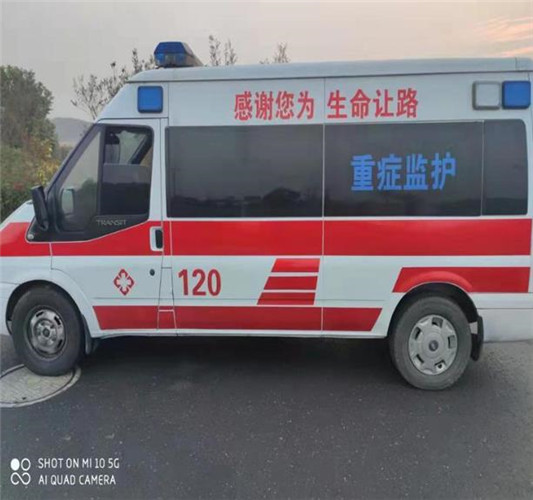 江汉救护车出租服务案例3